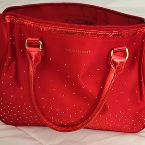 Red Victoria's secret shoulder bag